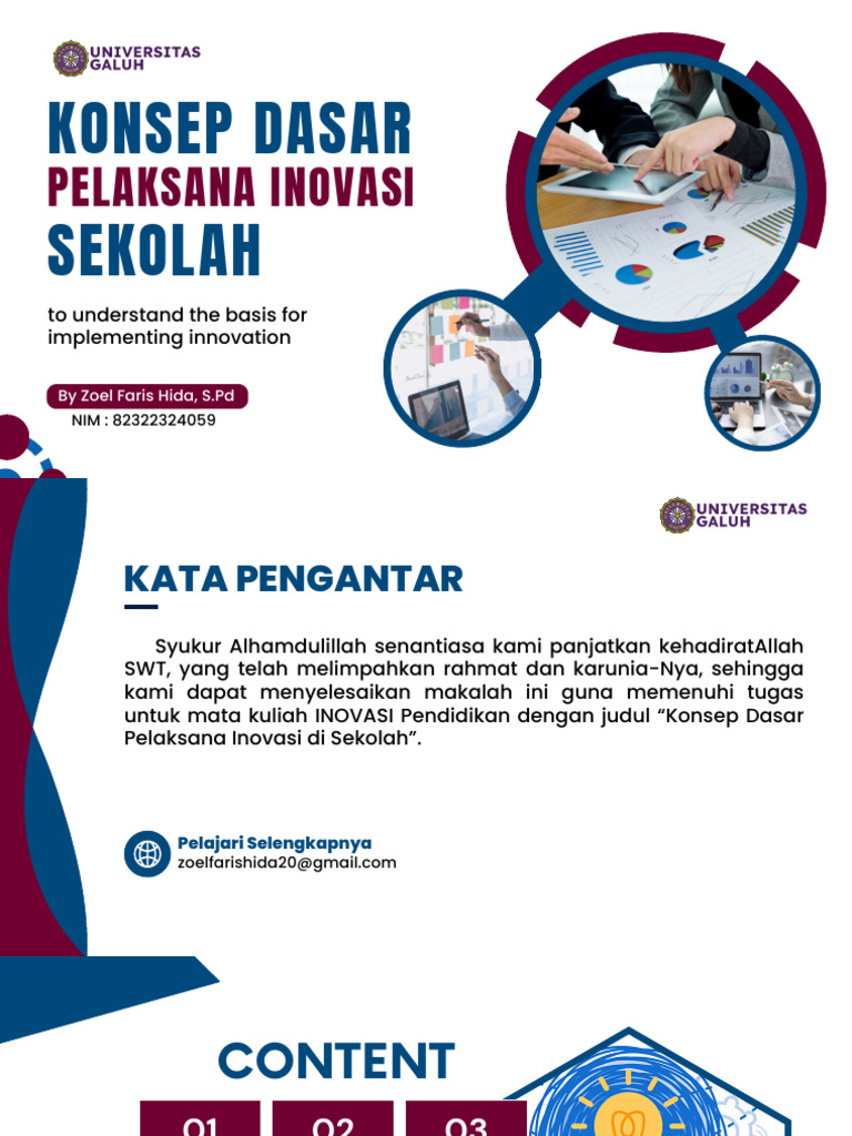 Inovasi Pendidikan di Sekolah: Konsep Dasar | PDF