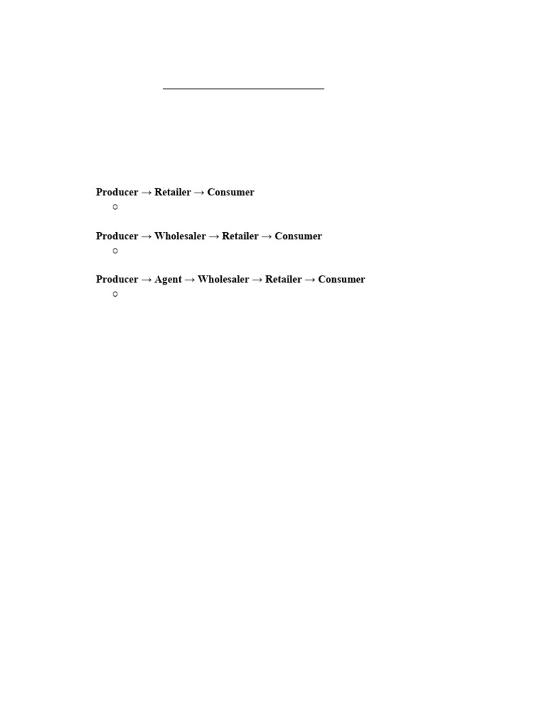 Direct Marketing Channels Explained | PDF | Retail | Logistics
