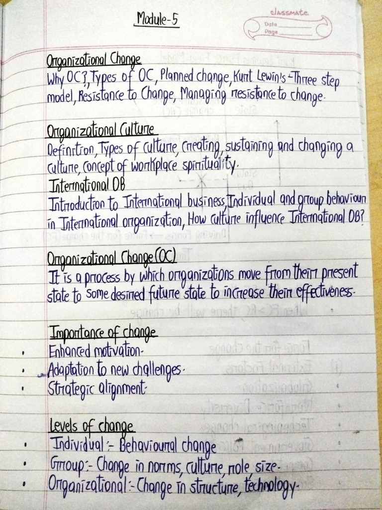 Module 5 OB | PDF