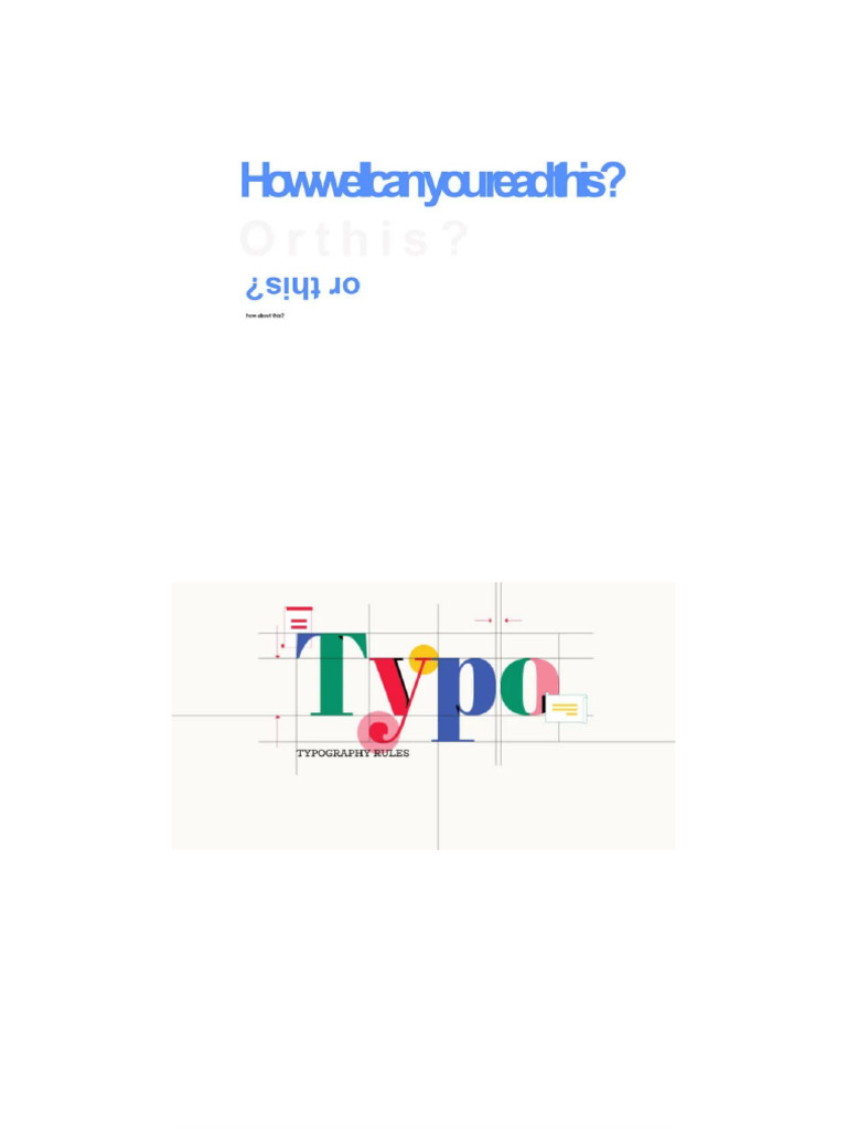 Understanding Typography in Design | PDF