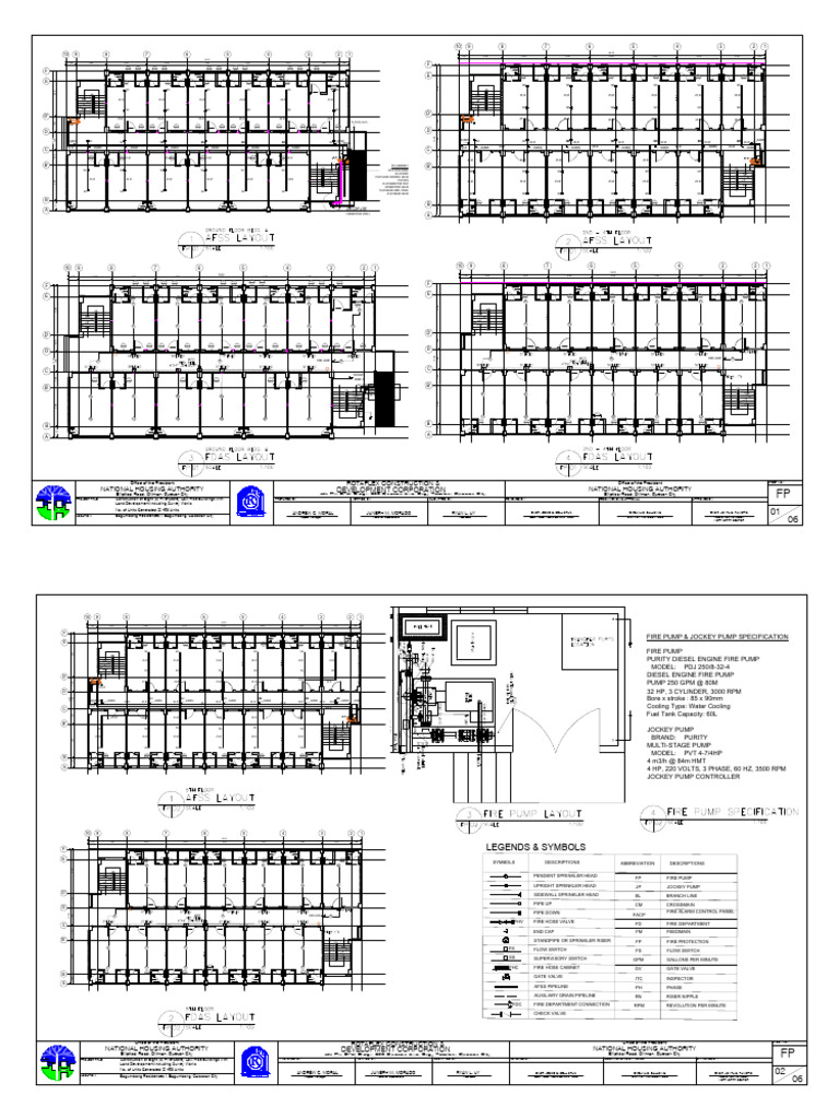 FDAS Layout for Fire Pump System | PDF | Gas Technologies | Hydraulics