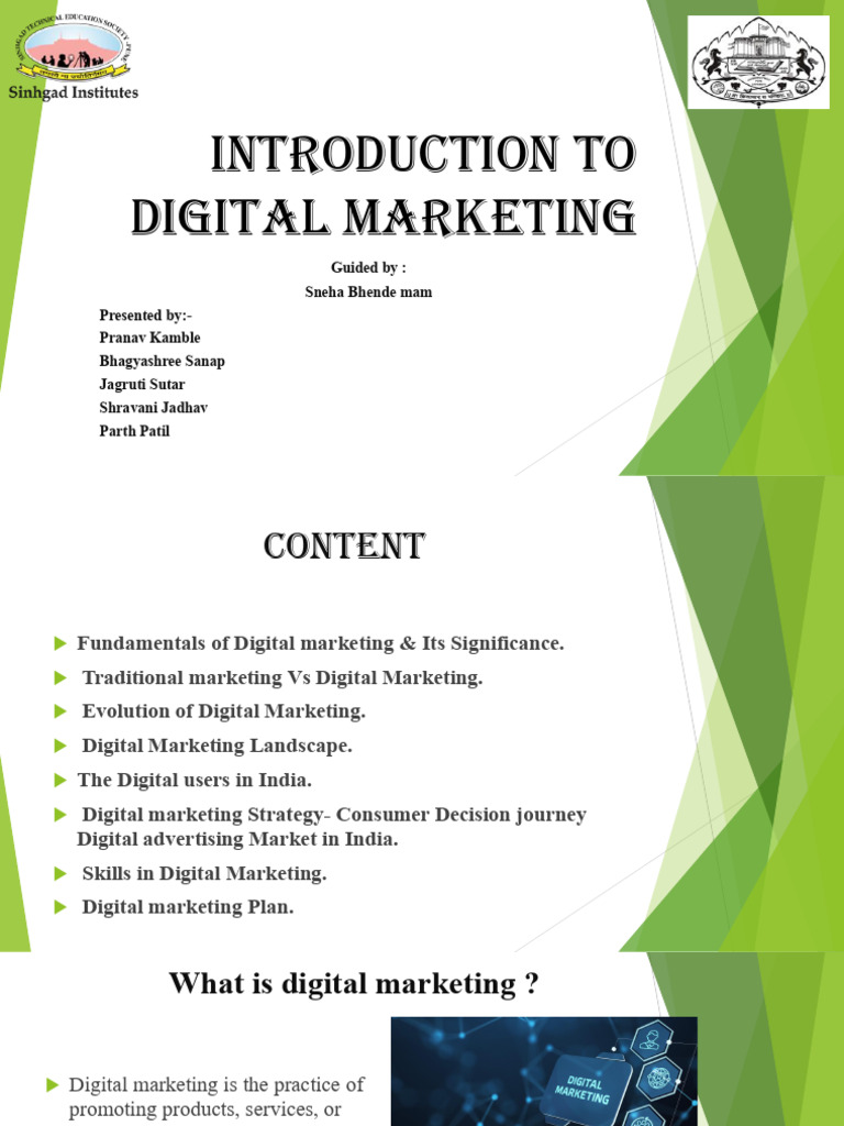 Digital Marketing Fundamentals in India | PDF | Digital Marketing ...