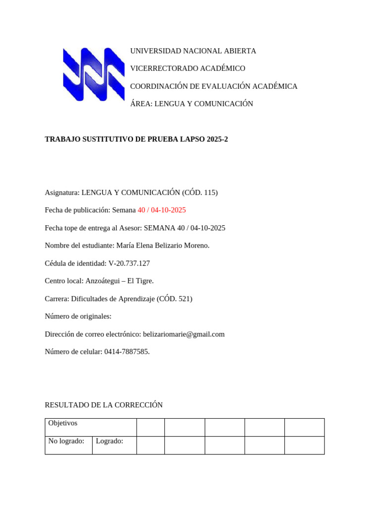 Análisis de Lengua y Comunicación 2025-2 | PDF | Comunicación ...