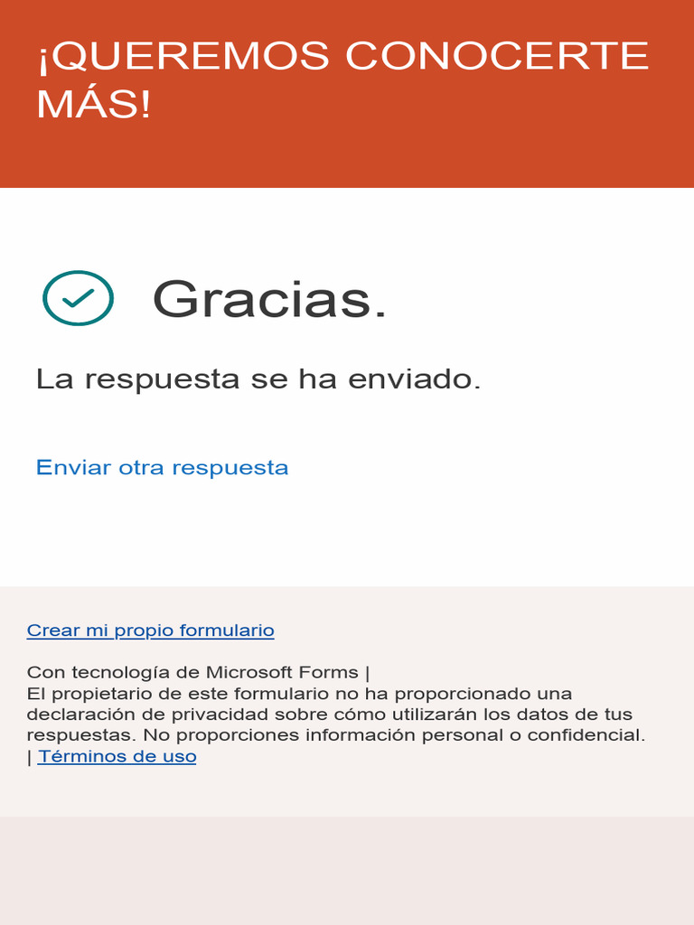 Crea tu formulario con Microsoft Forms | PDF
