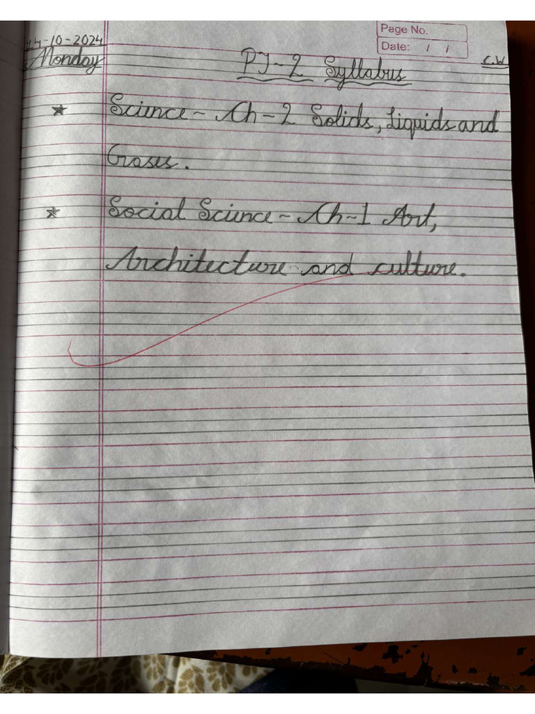 Evs Pt 2 All Notebook Work Pdf