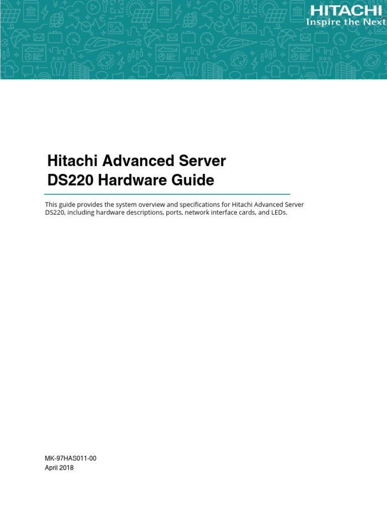 Hitachi Advanced Server DS220 Guide | PDF | Electrostatic Discharge ...
