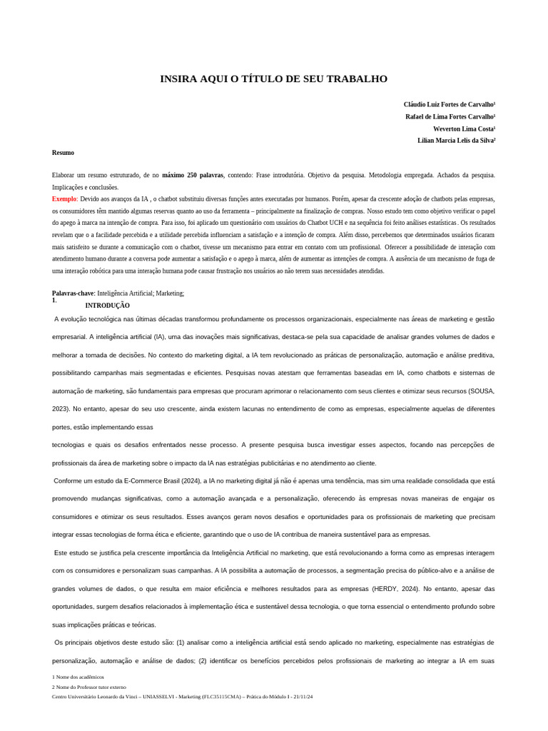 Impacto da IA no Marketing Digital | PDF | Marketing | Inteligência ...
