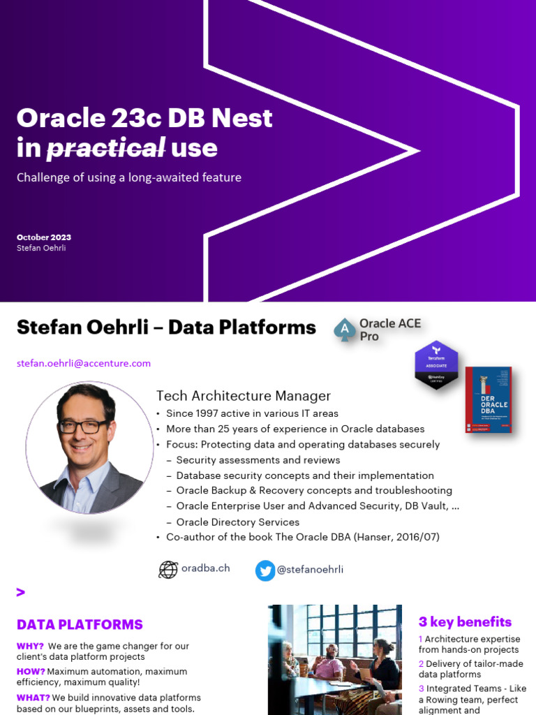 DOAG Oracle DBNest23c | PDF | Kernel (Operating System) | Databases