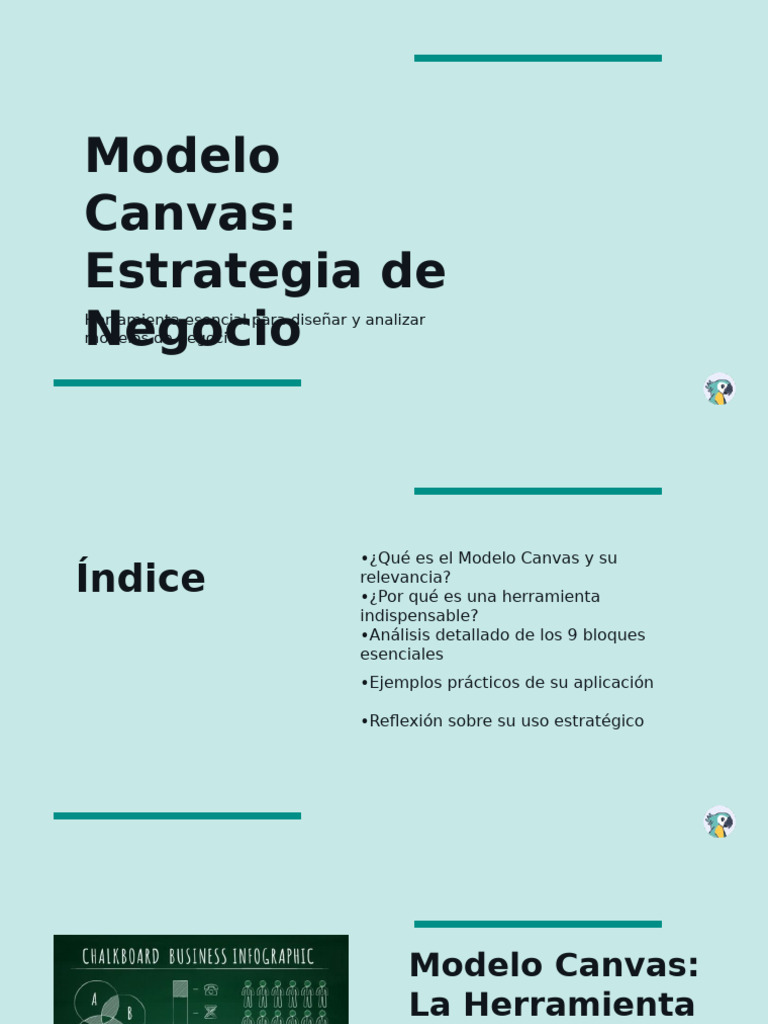 Modelo Canvas Estrategia de Negocio | PDF | Empresa de inicio ...