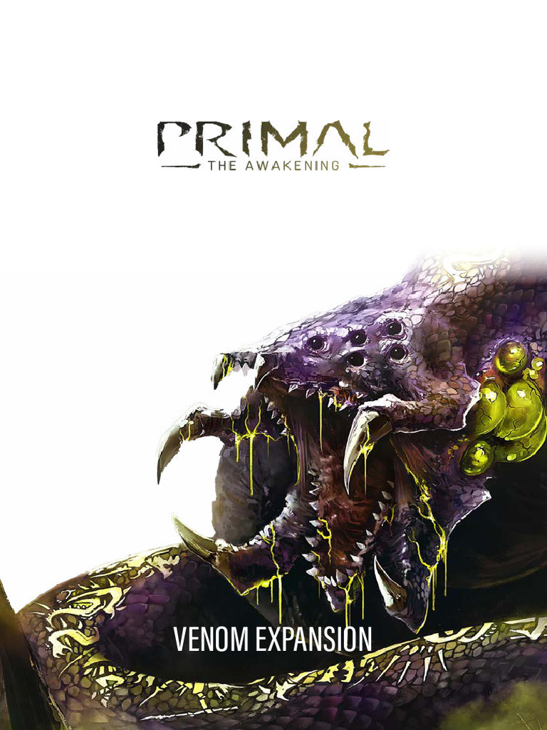 Venom Expansion for Primal: Awakening | PDF
