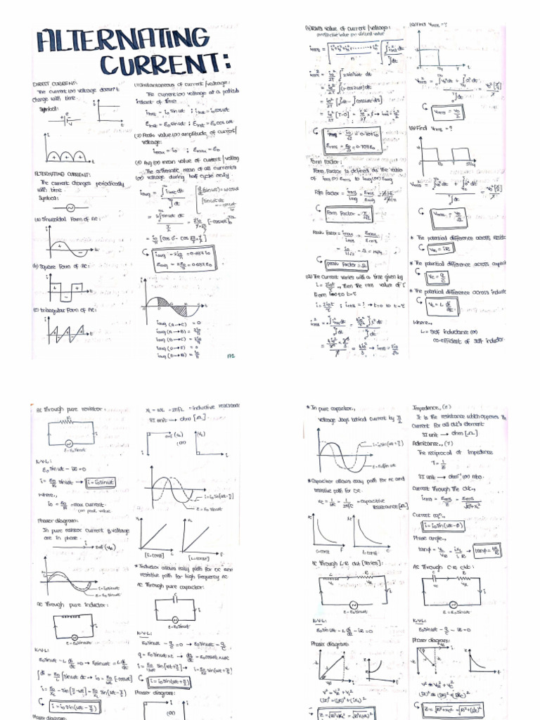 Ac Current | PDF