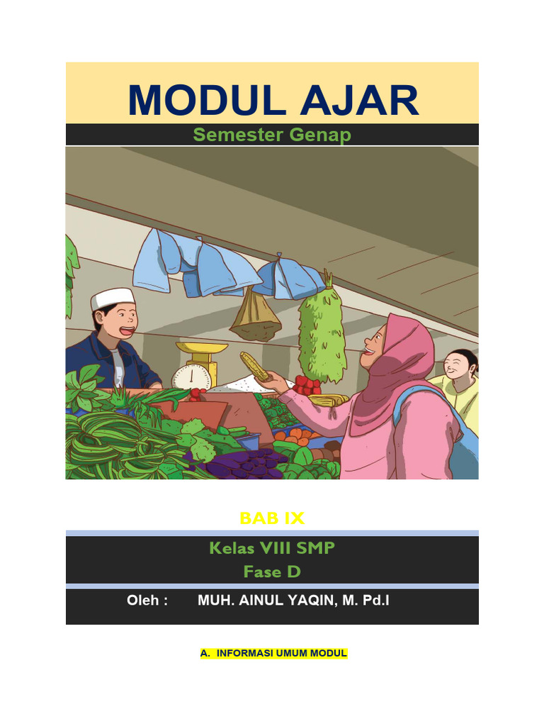 MA Bab 9 Menjadi Pribadi Yang Dapat Dipercaya Serta Terhindar Dari Riba ...