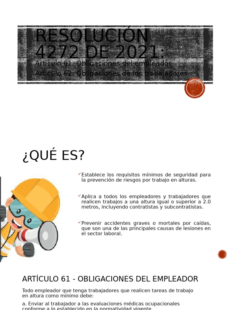 Resolución 4272 de 2021 | PDF