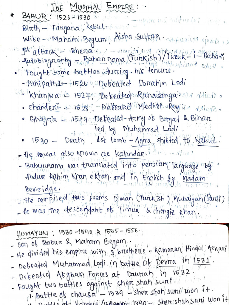 Mughal Empire Historical Overview | PDF | Mughal Empire | Timurid Dynasty