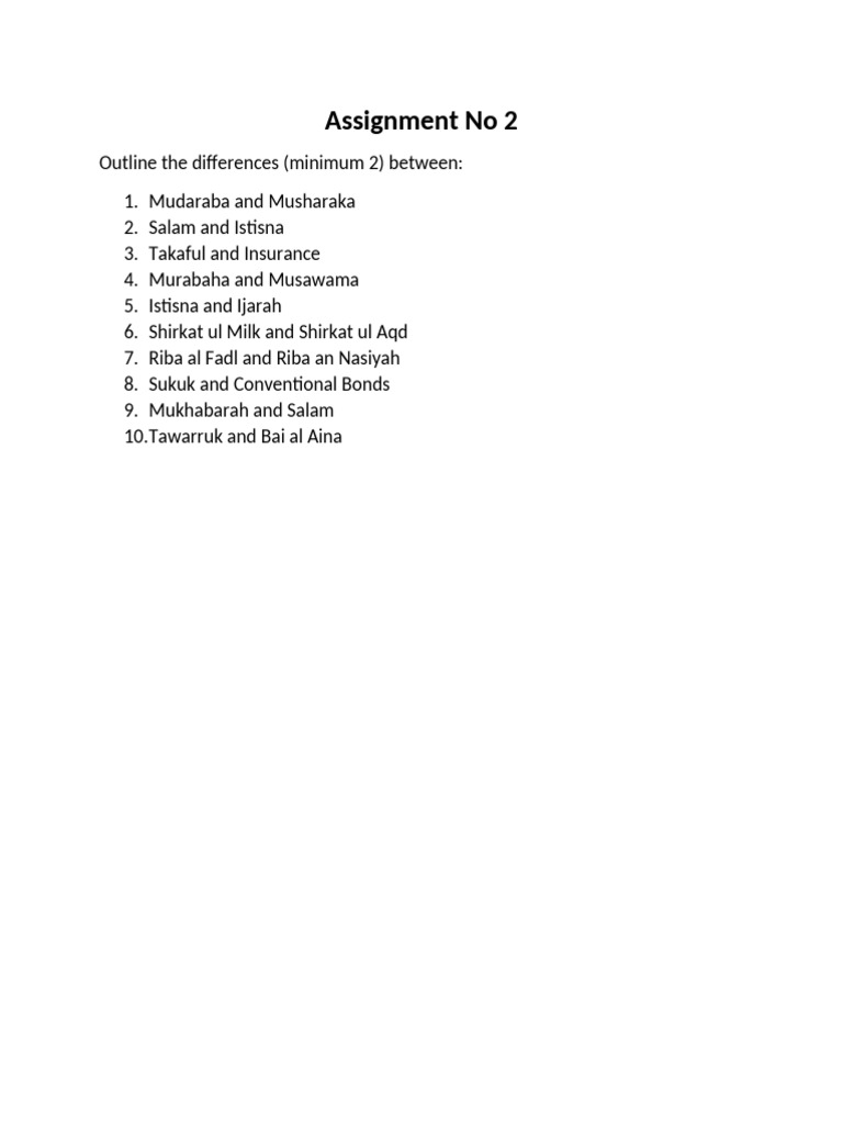 Assignment No 2 | PDF