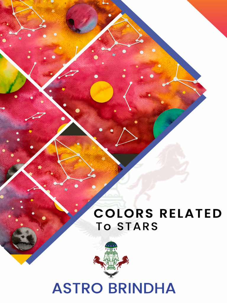 Colors Related To Stars | PDF