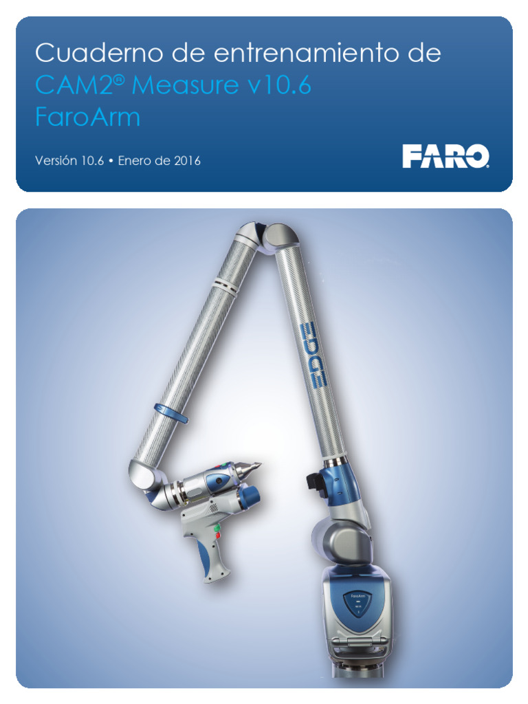 Entrenamiento CAM2 Measure v10.6 FaroArm | PDF | Marca comercial ...