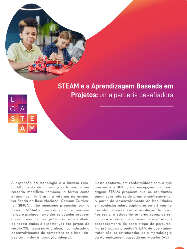 STEAM e ABP: Transformando a Educação | PDF | Aprendizado ...