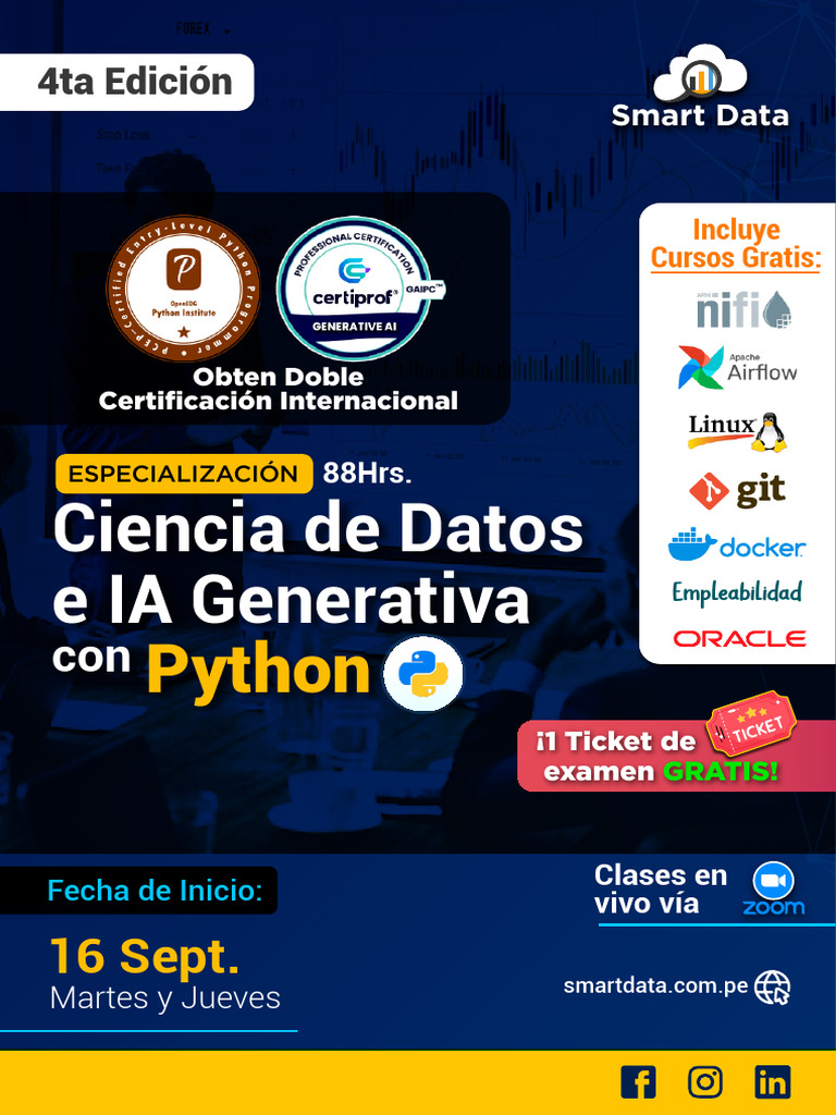 Curso de Ciencia de Datos y IA con Python | PDF | Datos | Análisis de ...