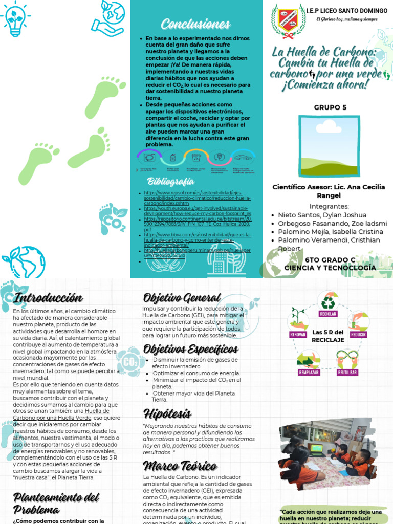 Reduce tu Huella de Carbono Ahora | PDF | Huella de carbono | Cambio