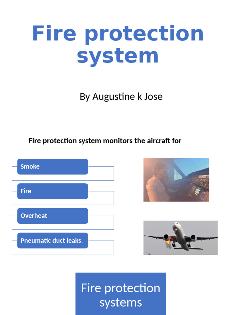 Aircraft Fire Protection Systems Overview | PDF | Sensor