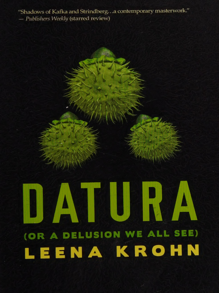 Datura - Or, A Delusion We All See - Krohn, Leena | PDF | Parapsychology