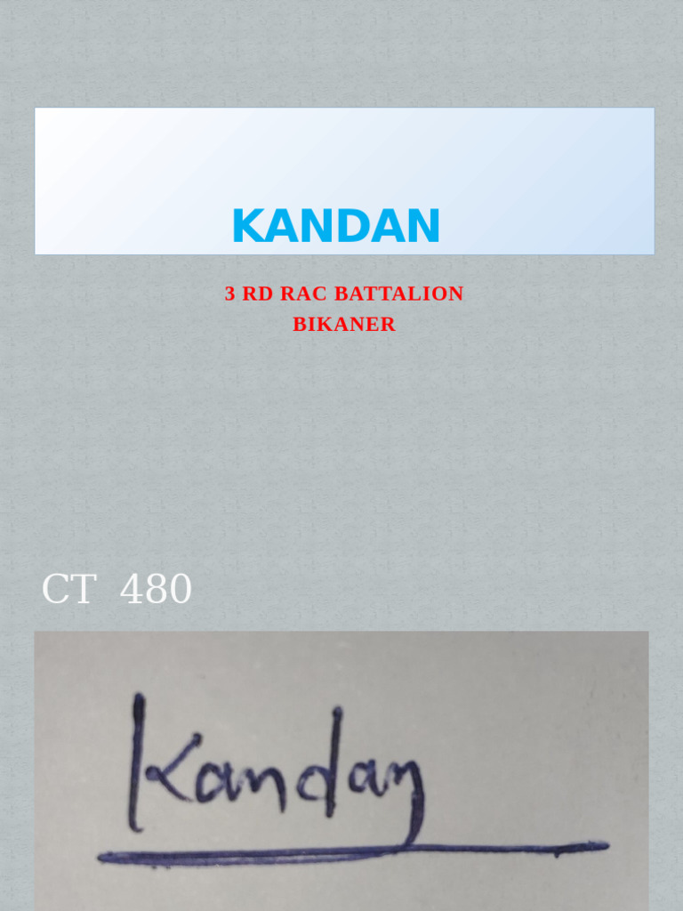 KANDAN | PDF