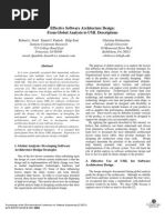 Effective Software Architecture Design