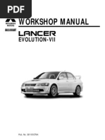て*ん様 MITSUBISHI LANCER EVOLUTION-V 整備説明書 1998 Mitsubishi Lancer Evo4and5 Manual | PDF | Ignition System