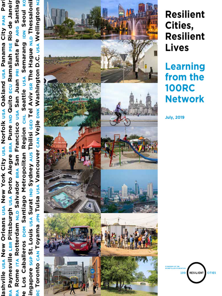 2019 100 Resilient Cities Report | PDF | City