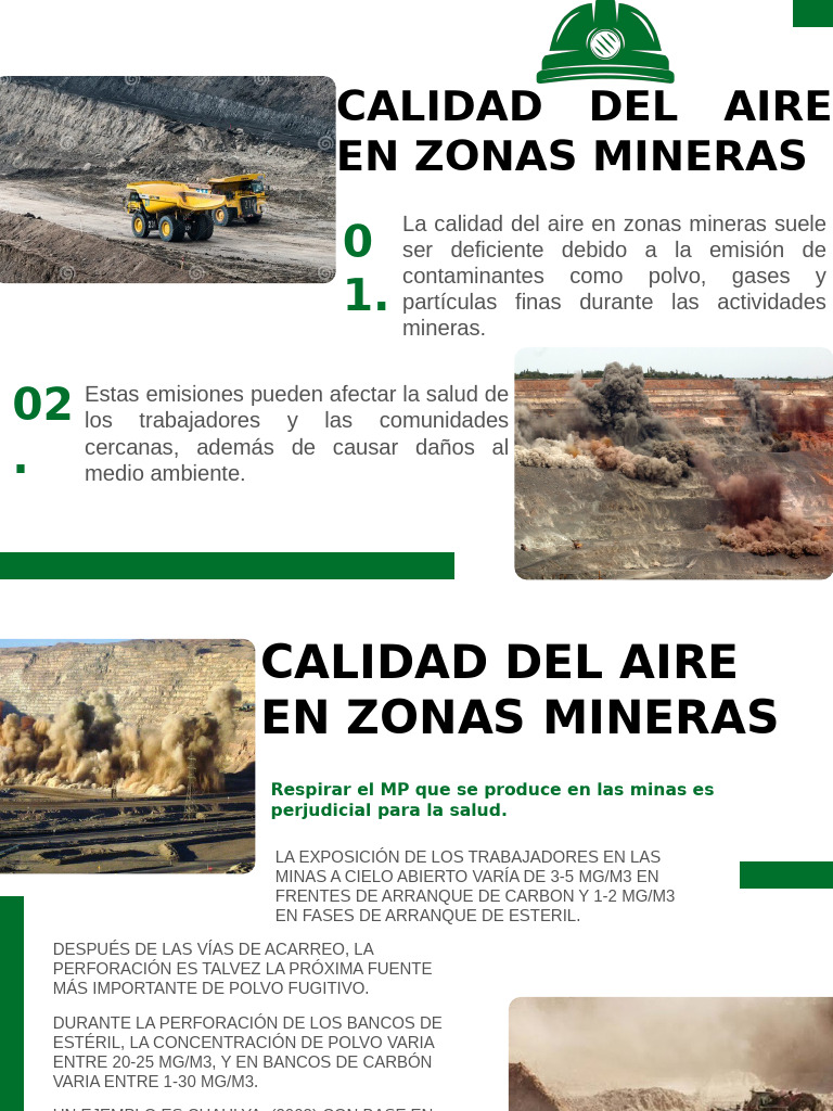 Gases y calidad del aire en minería | PDF | Minería | La contaminación ...