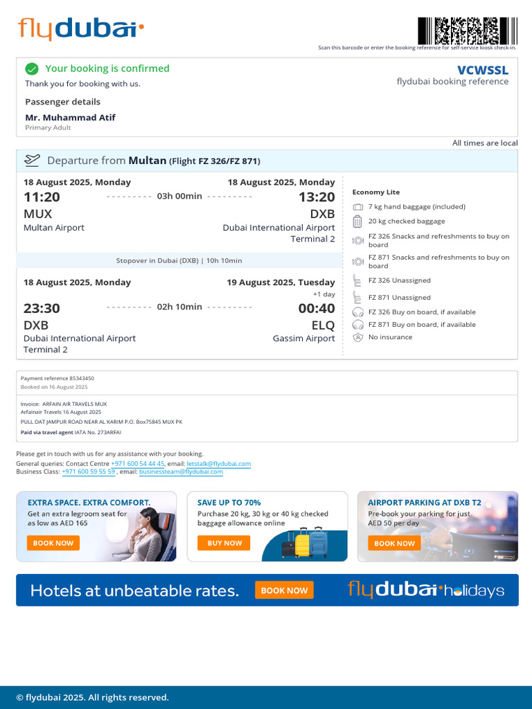 MUX DXB: Multan | PDF | Aviation | Civil Aviation
