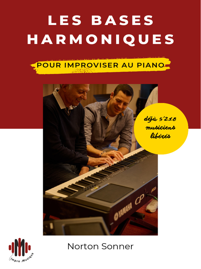 Bases Harmoniques pour Improviser au Piano | PDF | Gamme musicale ...