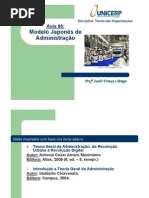 Aula 05 Modelo Japones de Adm