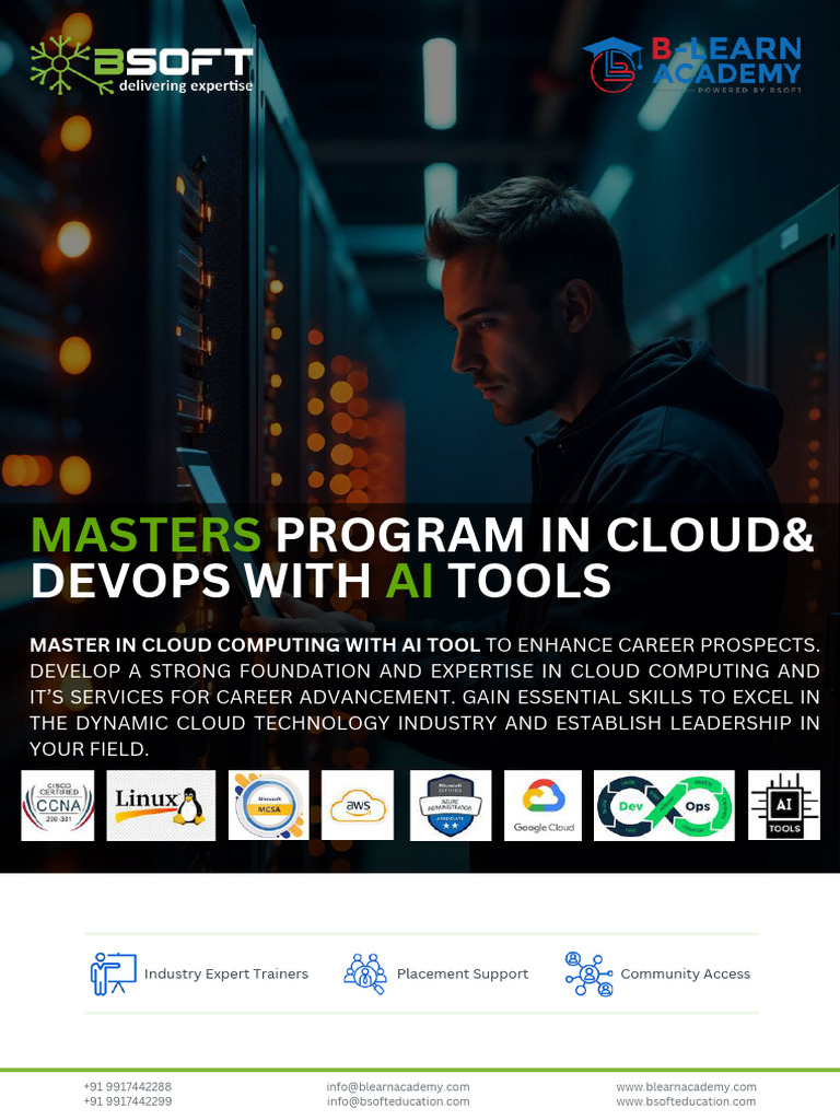 Masters in Cloud & DevOps with AI Tools | PDF | Active Directory ...