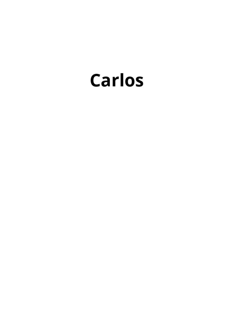 Carlos | PDF