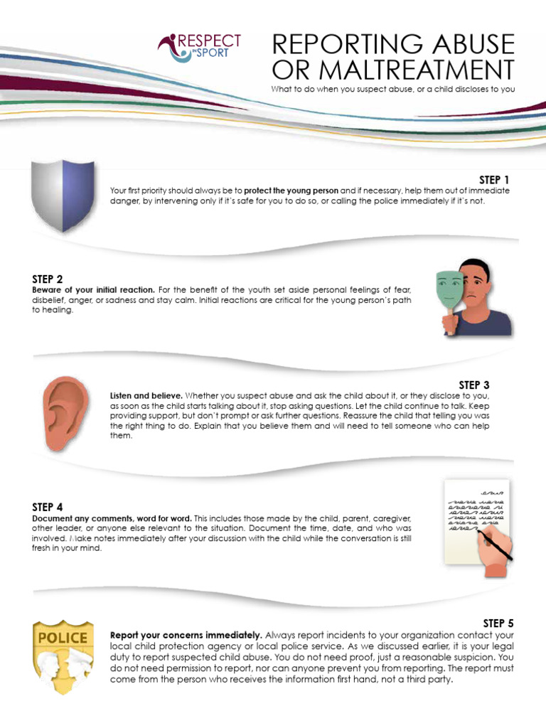 How to Report Child Abuse Safely | PDF | Child Abuse | Family