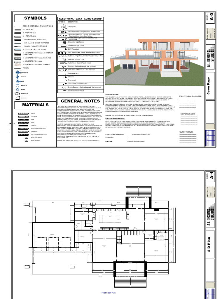 Building Project General Notes and Details | PDF | Wall | Building