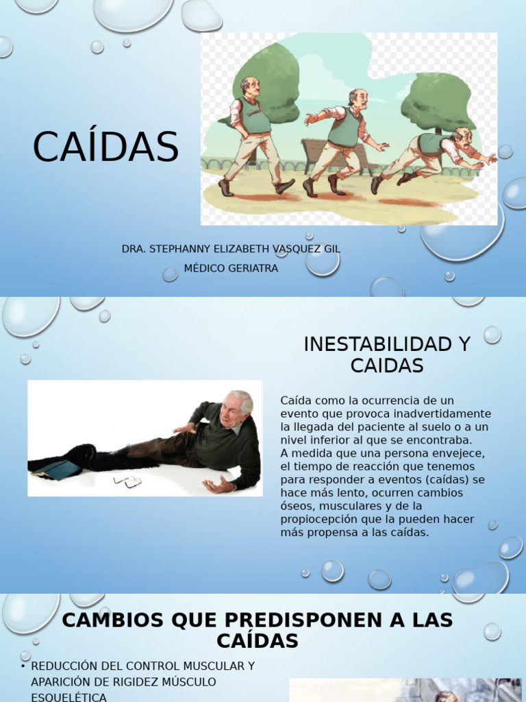 Prevención de Caídas en Adultos Mayores | PDF | Diabetes ...