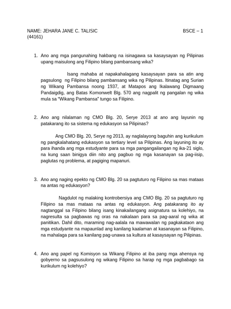 Fil 2 Assignment | PDF