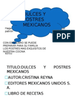 Dulces y Postres Mexicanos Por Gerardo Flores Cordoba