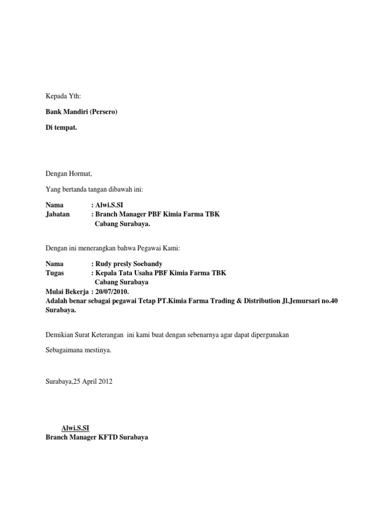 Contoh Slip Gaji Kimia Farma Guru Paud