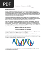 DNA Model Biology Project | PDF