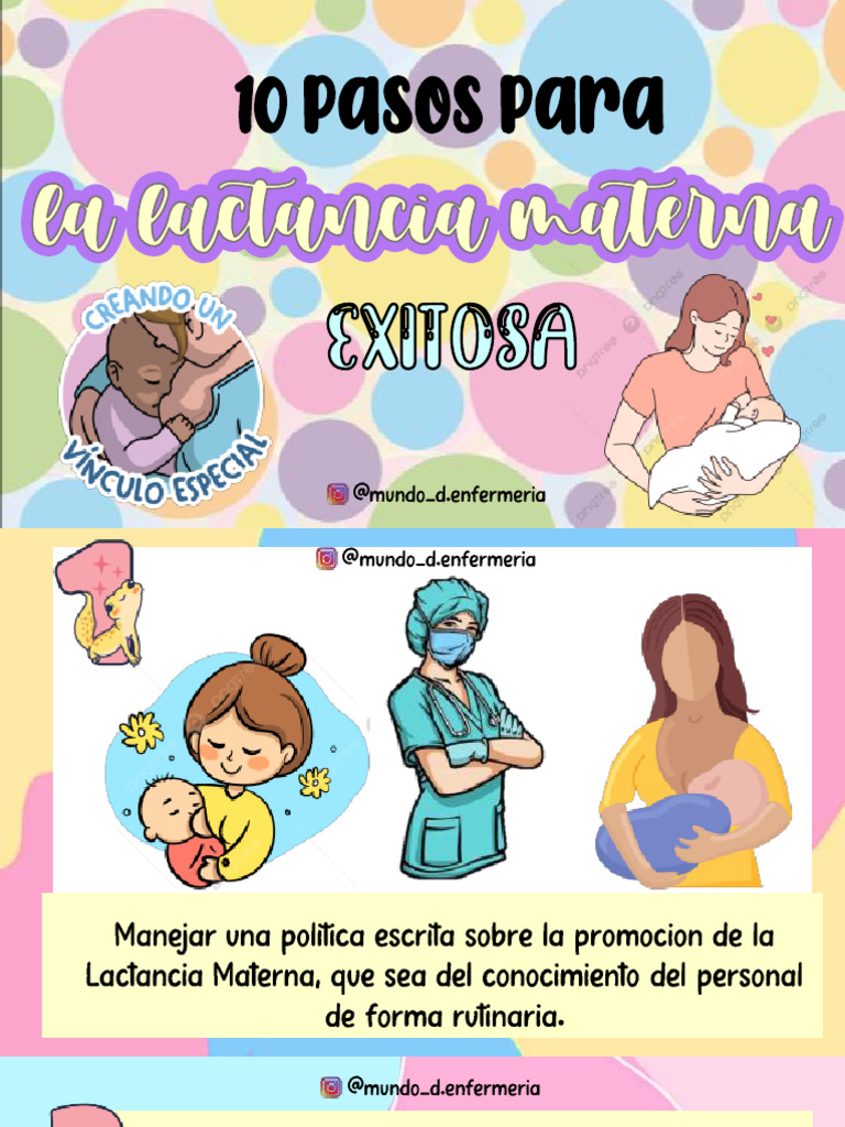 10 Pasos para Lactancia Materna Exitosa | PDF
