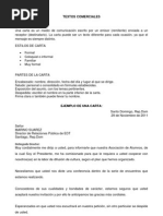 Documentos Comerciales. Cartas, Informes, Circulares.