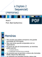 Circuitos2 Aula5 LogicaSequencialMemorias