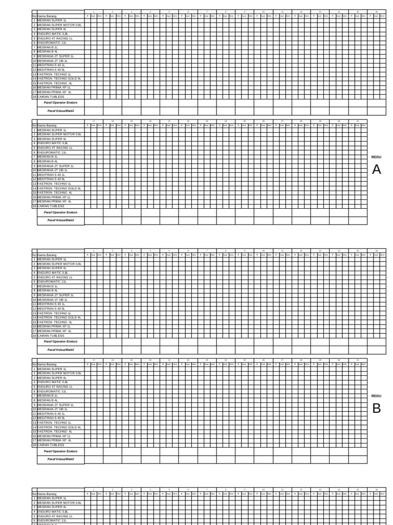 Format Check Oli | PDF