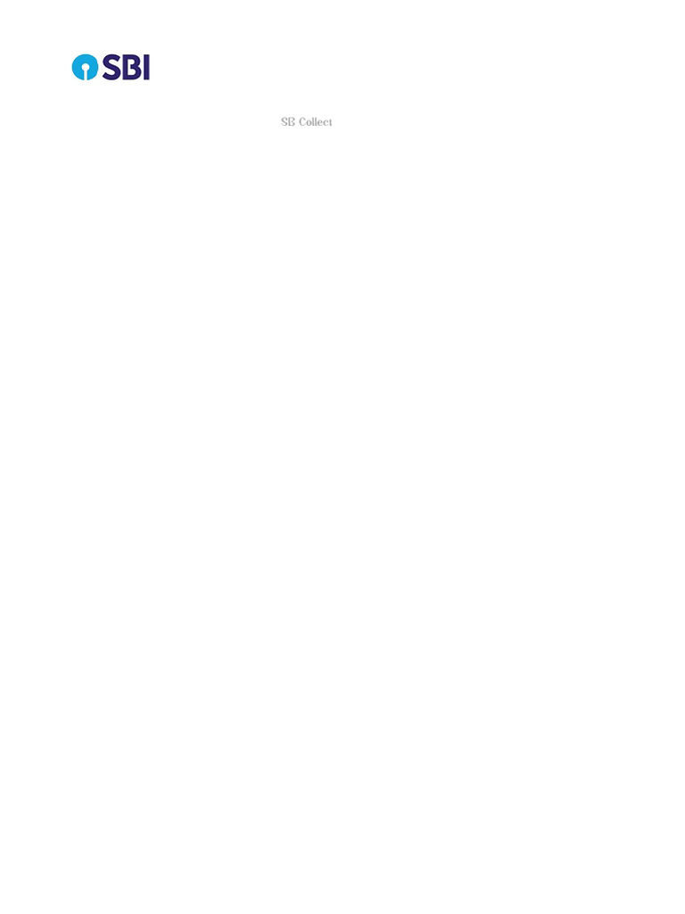State Bank Collect | PDF