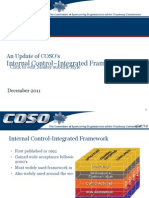Internal Control-Integrated Framework: An Update of COSO's