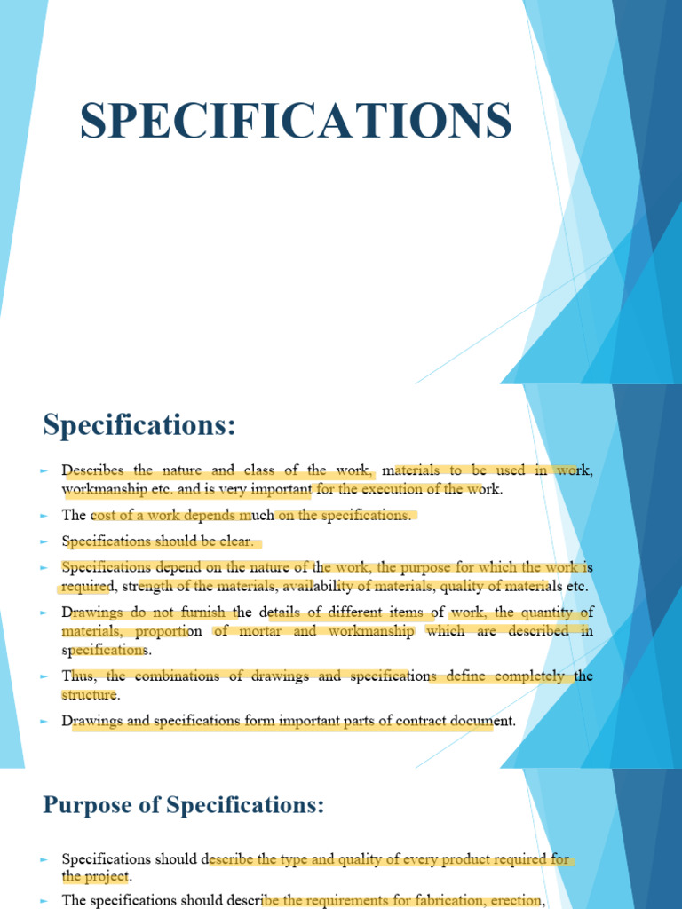 QSV Specification 250910 070006 | PDF | Concrete | Specification ...